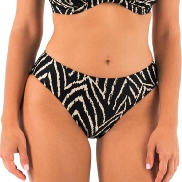 Fantasie Women's Silhouette Island Mid Rise Bikini Swim Brief XL NWT - Picture 1 of 5